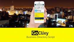 GoClixy Business Directory Software